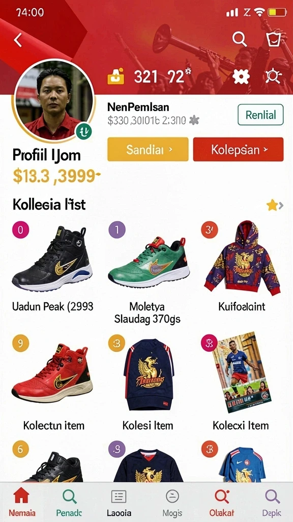 Beragam pilihan permainan untuk dinikmati.