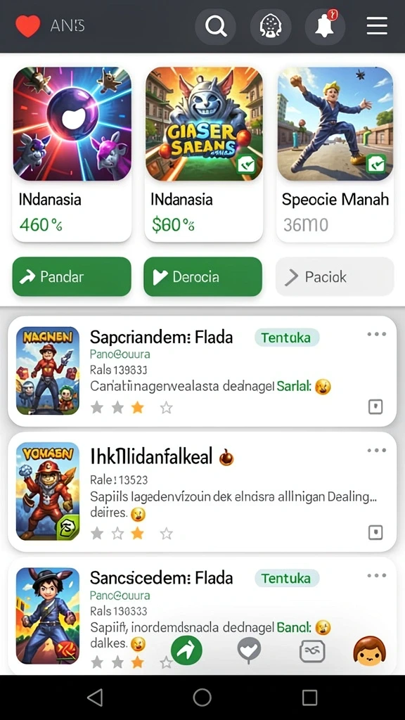 Karakter-karakter unik dengan kemampuan spesial.