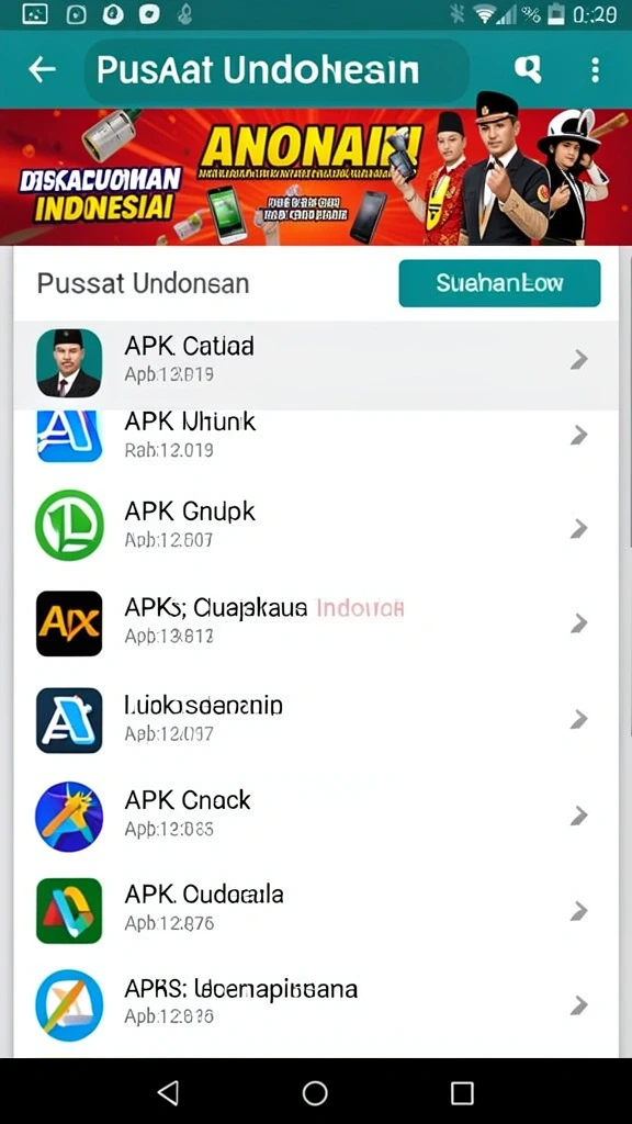 Tampilan antarmuka utama ALVENDO yang menarik.