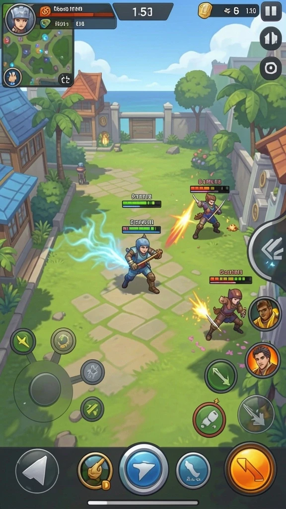 Mode multiplayer yang seru untuk bermain bersama.