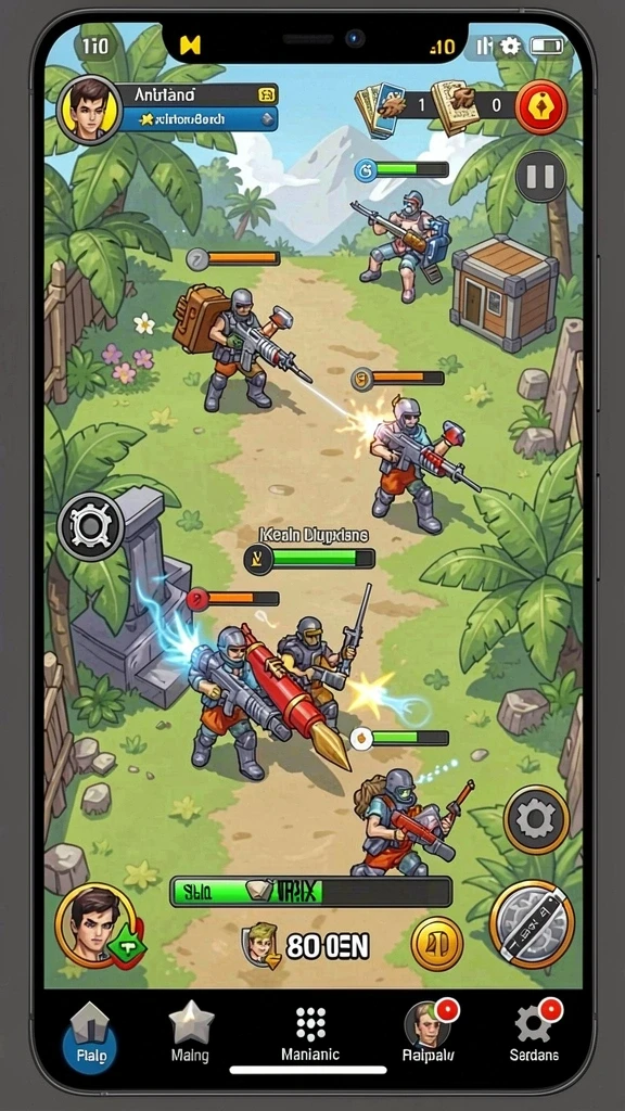 Mode multiplayer yang seru dan kompetitif.