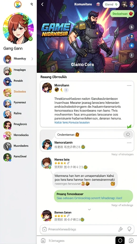 Fitur multiplayer untuk bermain bersama teman.