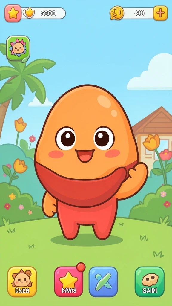 Momen pertarungan seru melawan monster dalam game.
