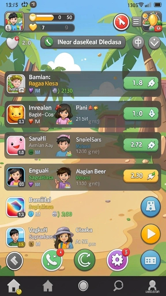 Fitur multiplayer yang menyenangkan dan interaktif.