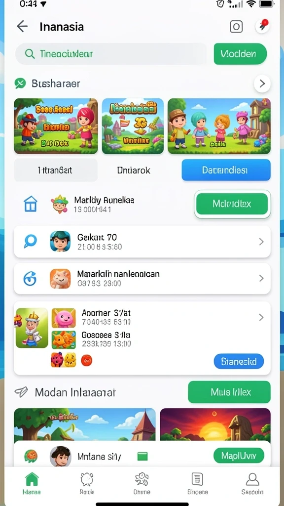 Ragam level yang menantang dan penuh kejutan.