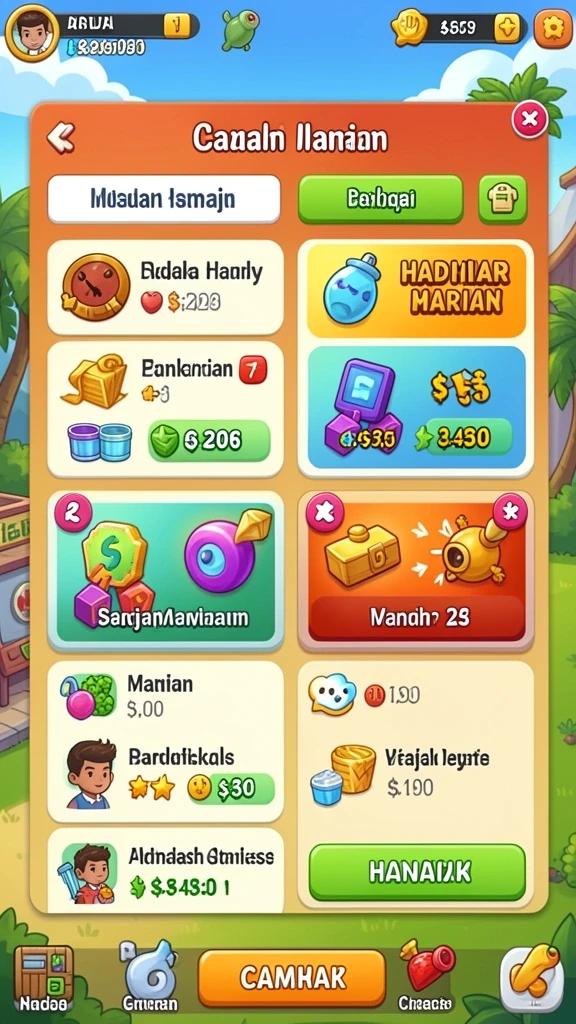 Tampilan menakjubkan dari dunia DEWAGARUDA.