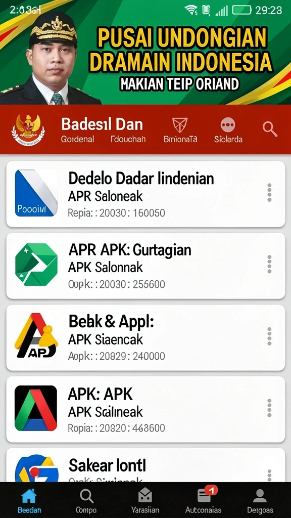 Beragam pilihan lagu yang dipersembahkan dalam permainan.