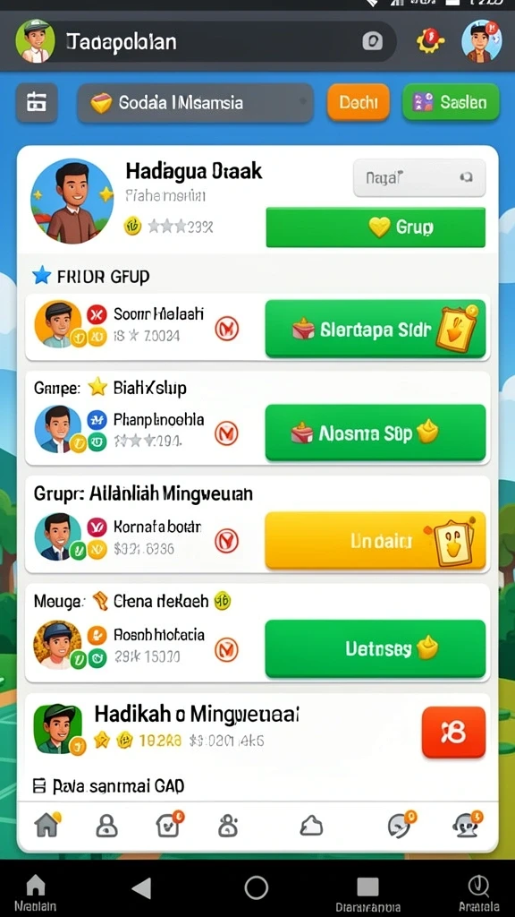 Karakter unik dengan beragam kemampuan menarik.
