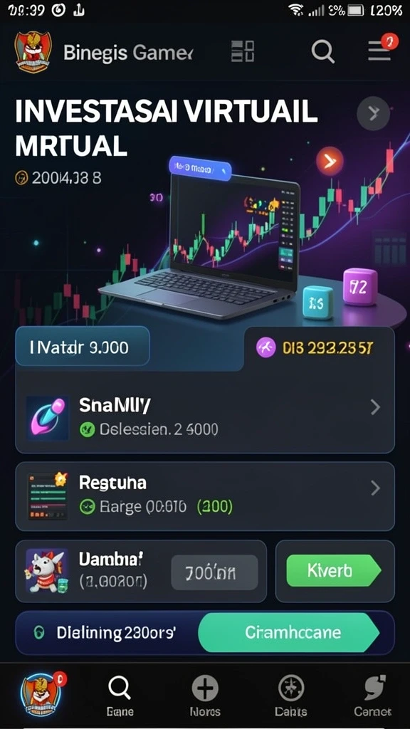 Tangkapan layar dari level yang menakjubkan dalam HOKIGAME.
