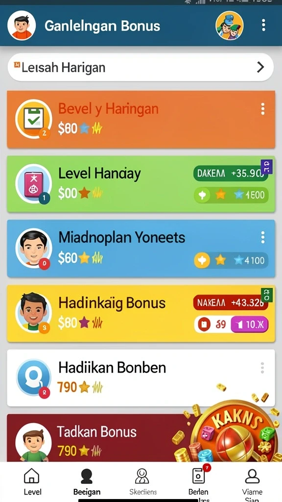 Lihat karakter unik dalam pertempuran epik.