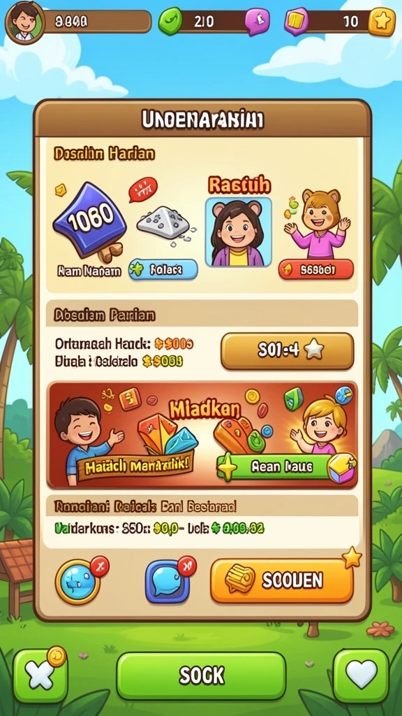 Komunitas game yang aktif dan mendukung.