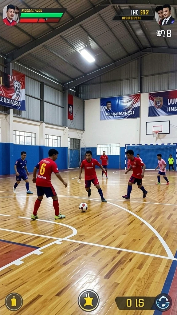 Tampilan awal aplikasi JOKO4D yang menarik.