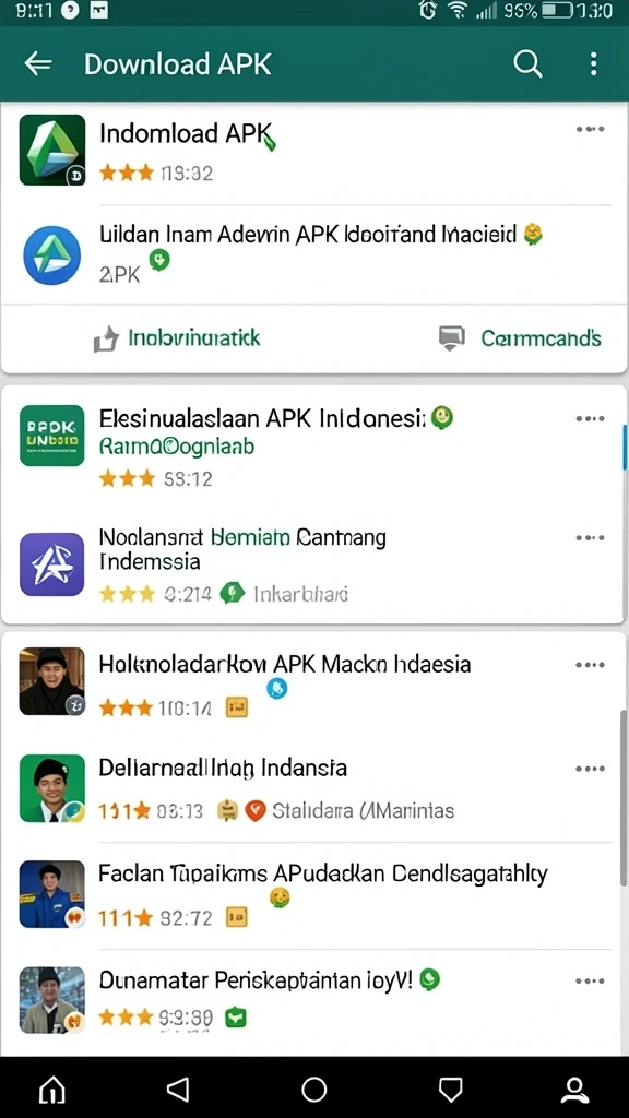 Tampilan karakter utama dalam aksi.