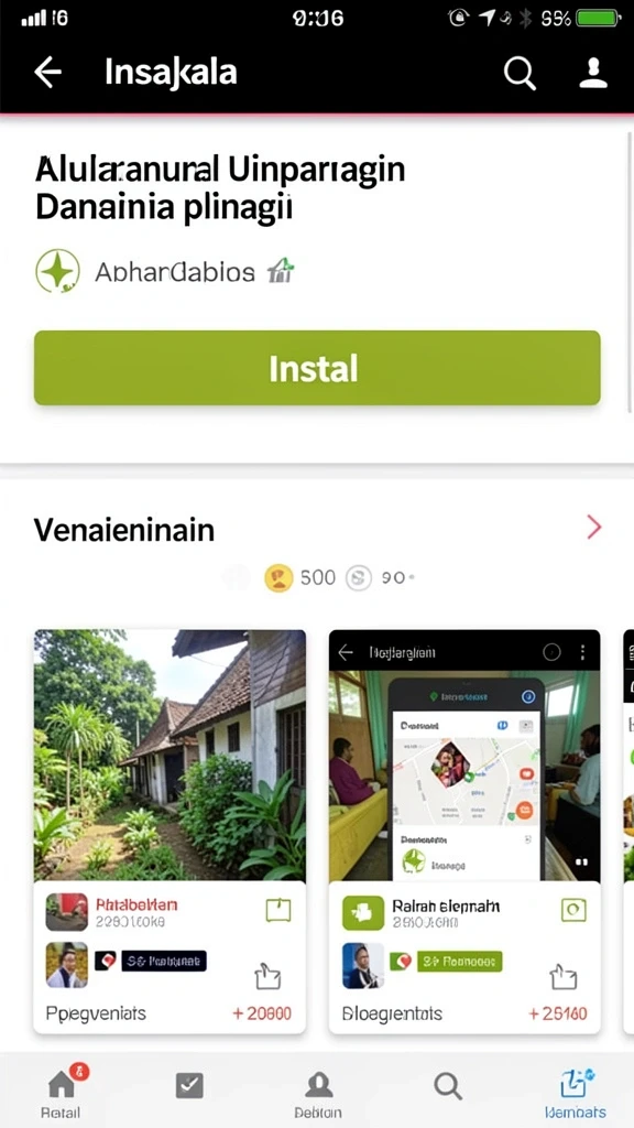 Tampilan antarmuka yang ramah pengguna.