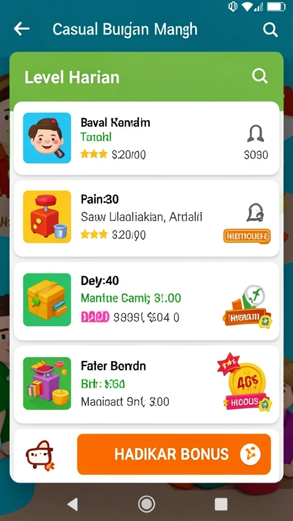 Event spesial dengan hadiah menarik.