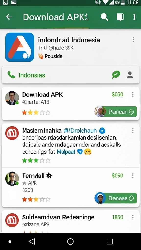 Grafik indah yang memikat mata.