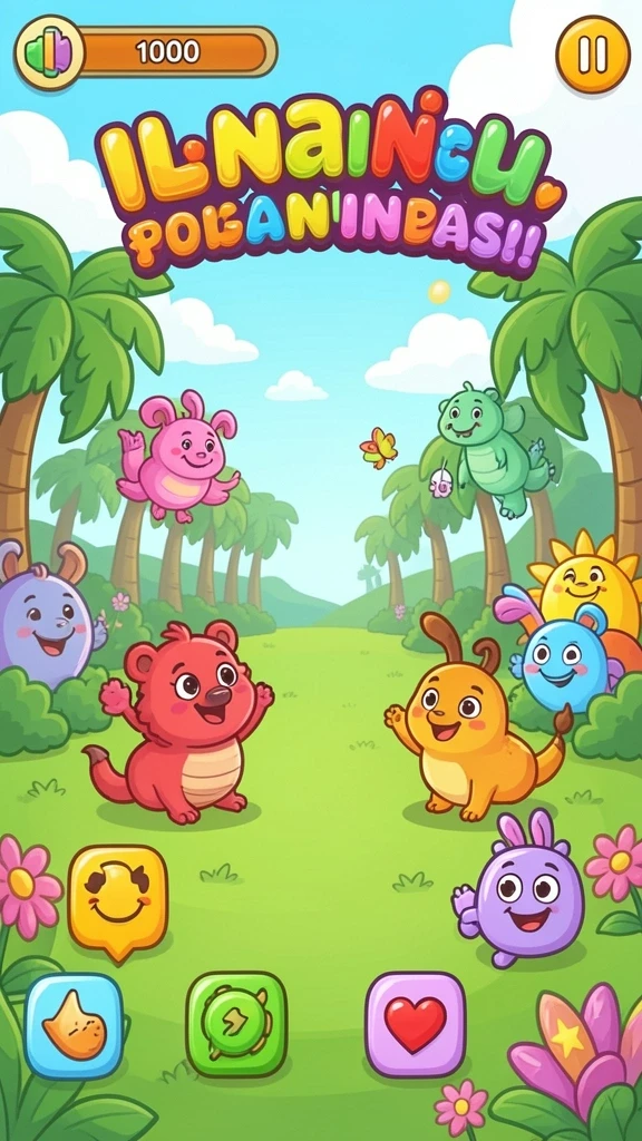Screenshot yang menunjukkan antarmuka utama permainan MASTERTOTO.