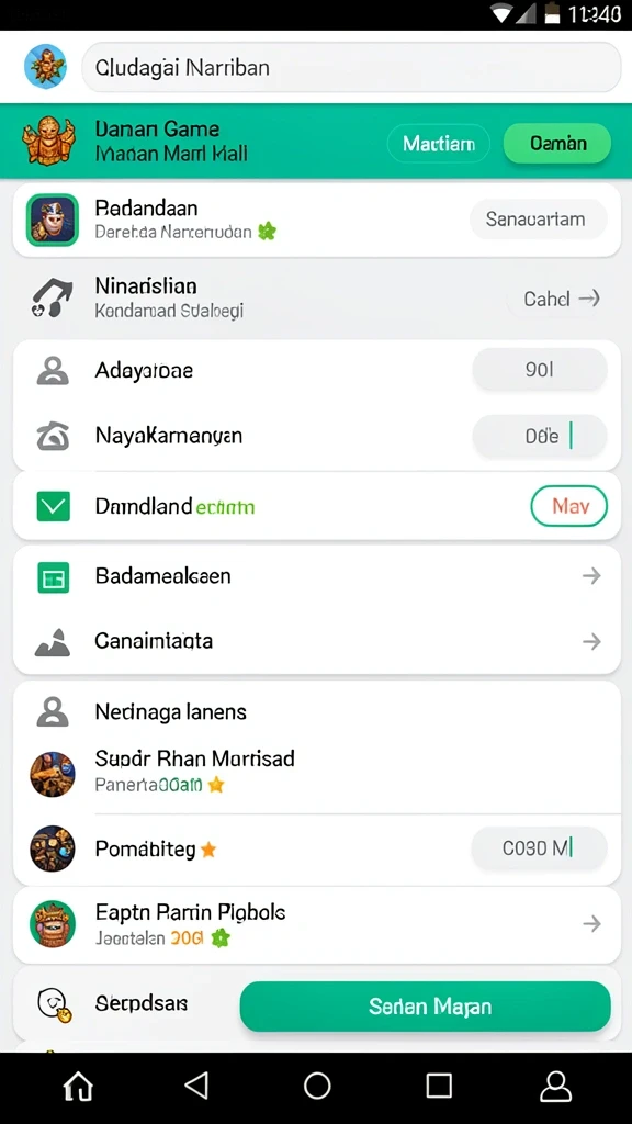 Tangkapan layar menunjukkan karakter dengan grafis yang menawan.