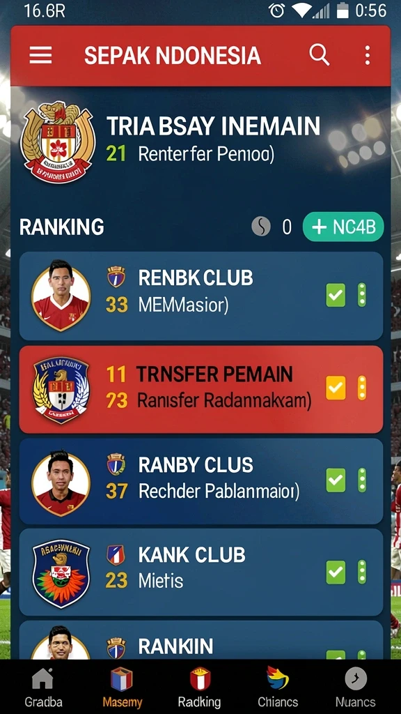 Tangkapan layar menunjukkan pertarungan seru dengan karakter unik.