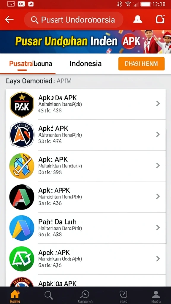 Tampilan antarmuka yang menarik dan modern.
