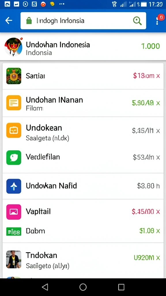 Tampilan antarmuka yang menarik dan mudah dipahami.