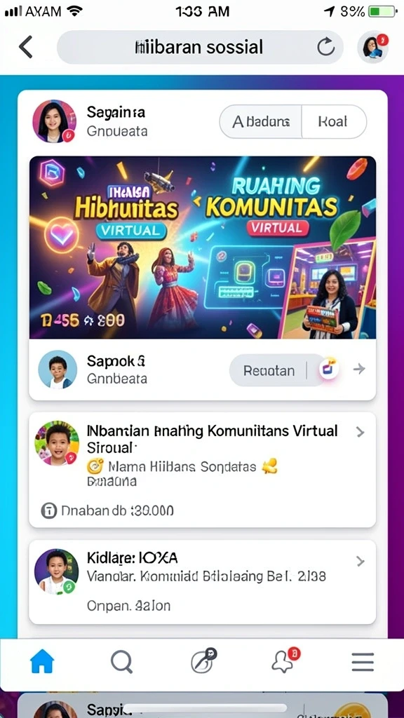 Interaksi multiplayer yang seru dan menyenangkan.