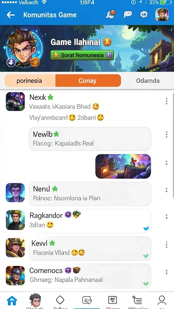 Tampilan antarmuka yang user-friendly dan menarik.