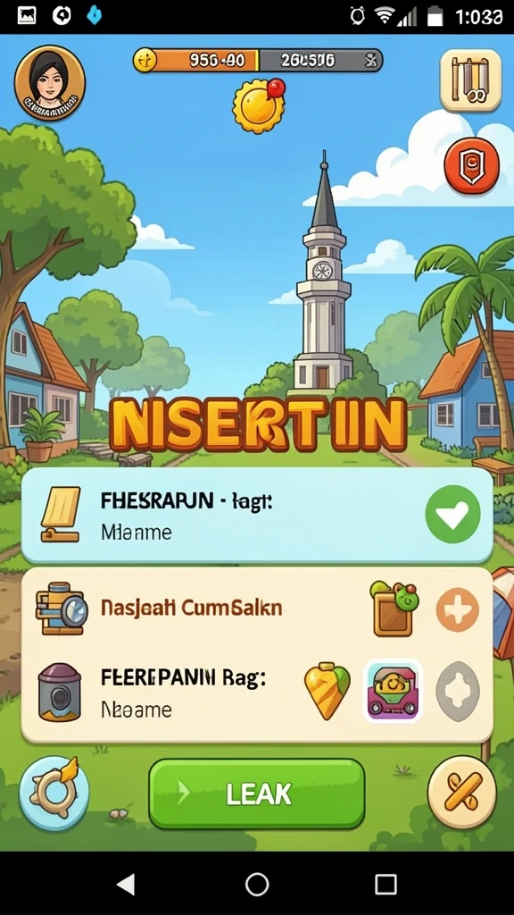 Level baru yang menantang untuk dijelajahi.
