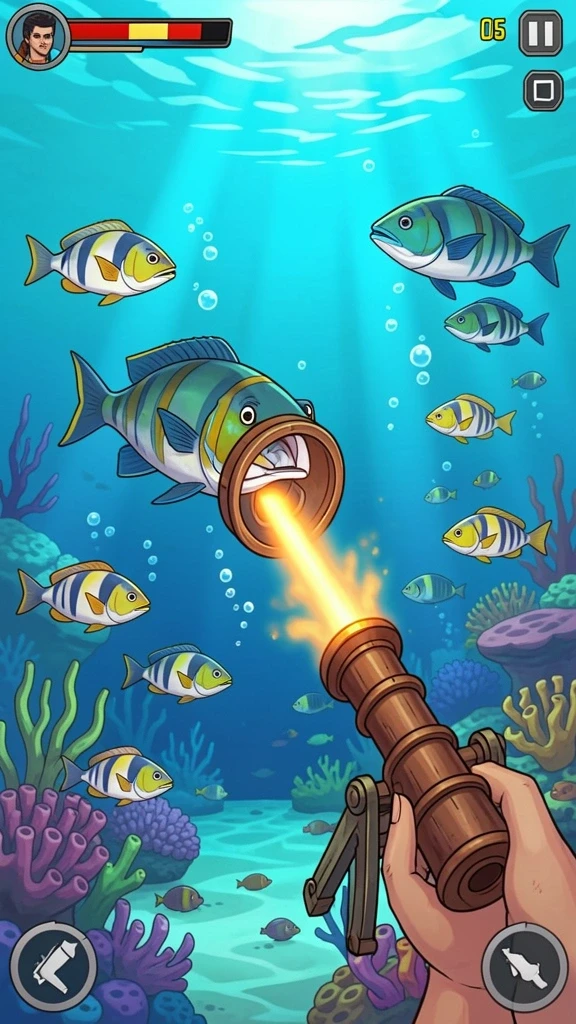 Tampilan antarmuka game yang menarik dan mudah digunakan.
