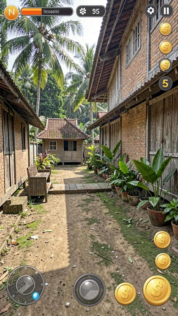 Tangkapan layar saat menyelesaikan teka-teki menantang.