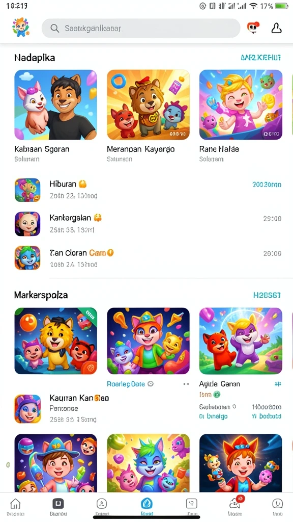 Level baru yang menantang setiap pembaruan.