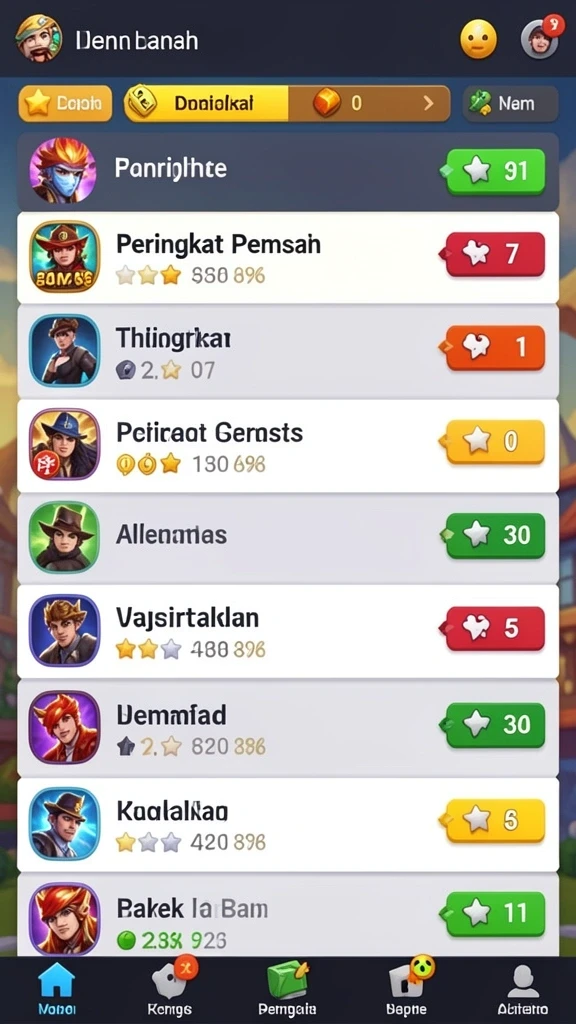 Fitur multiplayer yang memungkinkan interaksi antar pemain.